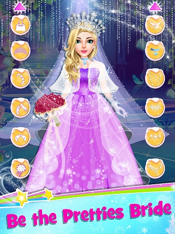 冰雪公主婚礼装扮造型师游戏图3