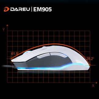 达尔优（DAREU）发布EM905鼠标白色版本[多图]图片2