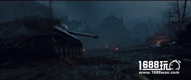 《坦克世界闪击战》CG首曝，虎式与IS-3的暗夜对决！[视频][多图]图片2