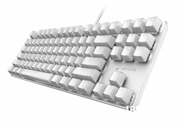 冰清玉洁-雷柏V500S冰晶版背光游戏机械键盘上市[多图]图片5