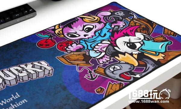 Akko X Ducky发布猫鸭大战原创漫画桌布鼠标垫[多图]图片4