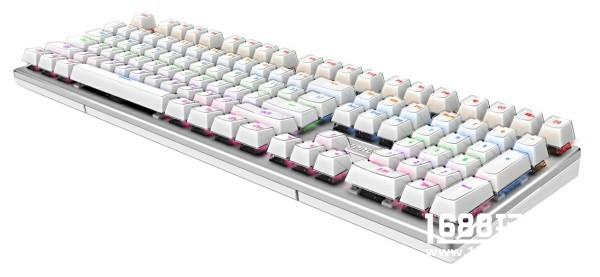 冰晶战键 雷柏V700S冰晶版混彩背光游戏机械键盘上市[多图]图片4