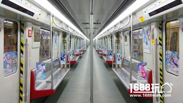 《崩坏3》夏日特供“休伯利安专列”亮相上海、广州地铁站[多图]图片5