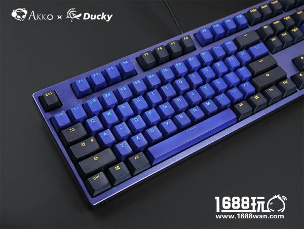Akko X Ducky发布3108 PBT二色Horizon地平线机械键盘[多图]图片6