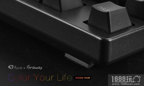 幻彩来袭!Akko Ducky发布3108S Cherry RGB机械键盘[多图]图片4