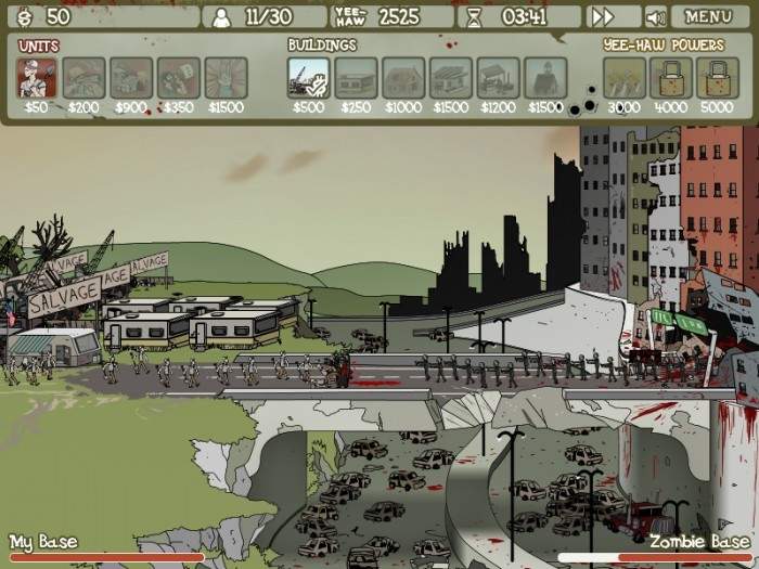 建筑队大战僵尸中文汉化版（Zombie Trailer Park）图2: