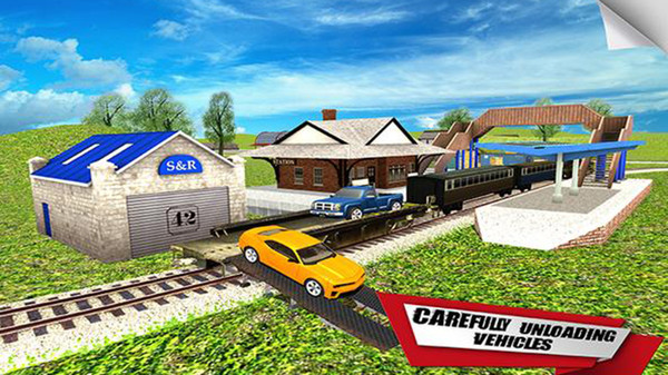 汽车运输货物火车模拟器游戏安卓版图3:
