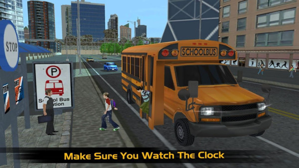 校园巴士模拟器2019游戏安卓版图片1