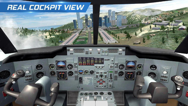 飞机飞行员模拟器汉化版图片1