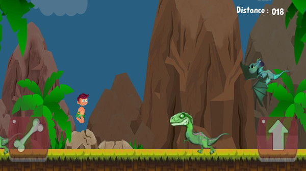 恐龙岛的穴居人游戏图1