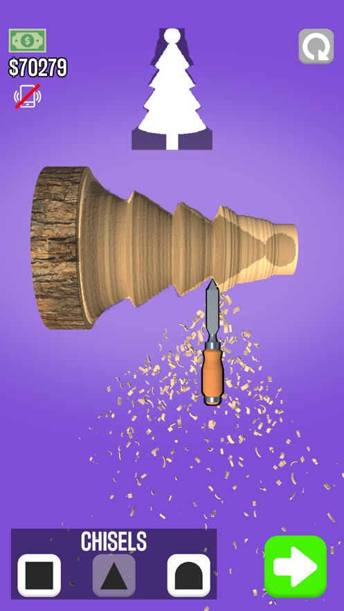 我雕木头贼六游戏安卓版（Woodturning 3D）图1: