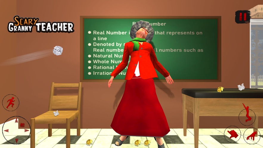 奶奶恐怖老师3D游戏中文版图片1
