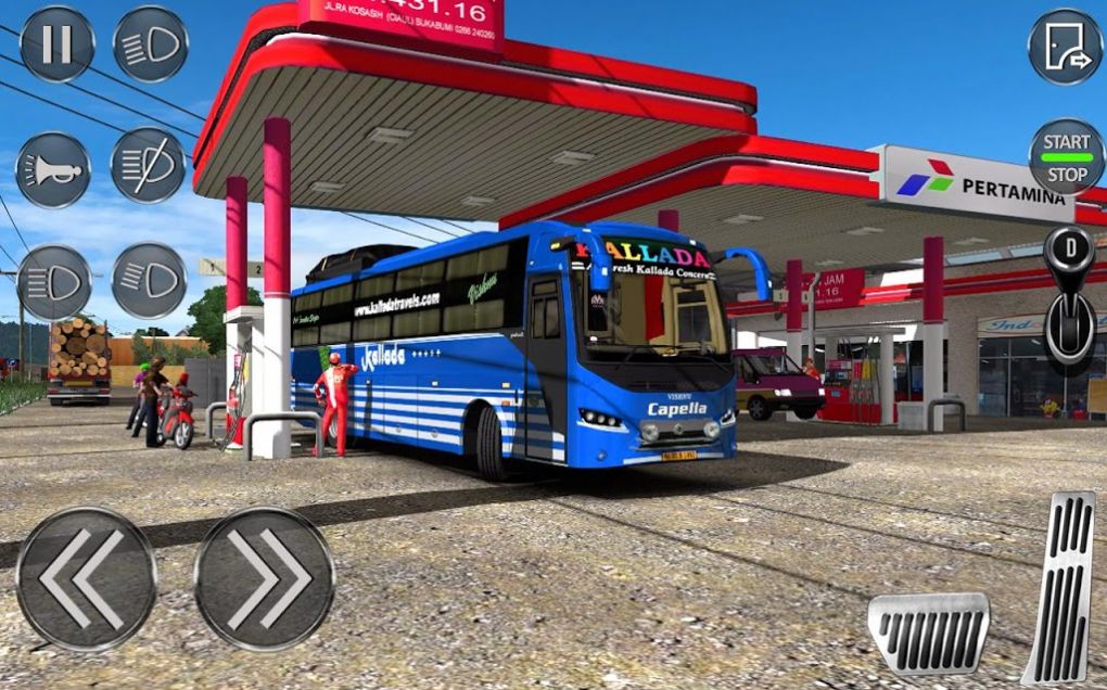 城市长途巴士驾驶模拟器游戏安卓版图片1
