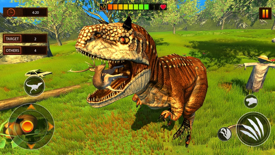 恐龙生存野生动物园狩猎游戏免费版图1: