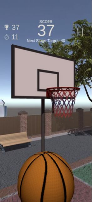 休闲篮球场游戏图1