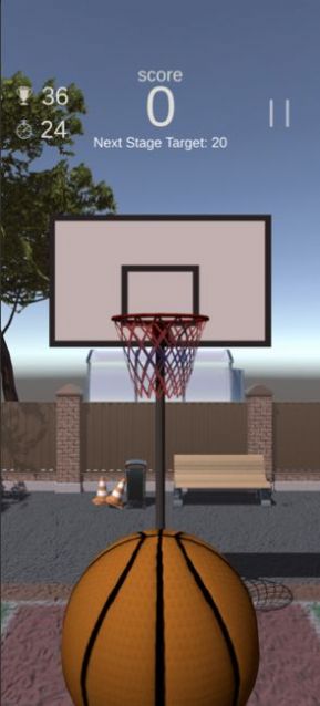 休闲篮球场游戏安卓版（Casual Basket）图片1