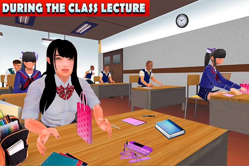 高中女生生活模拟器2022中文版图1