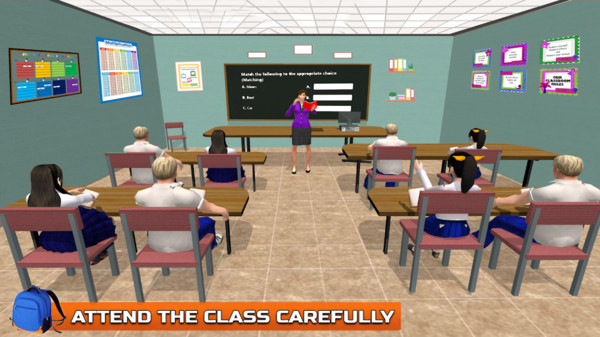 女大学生模拟器游戏安卓版图2: