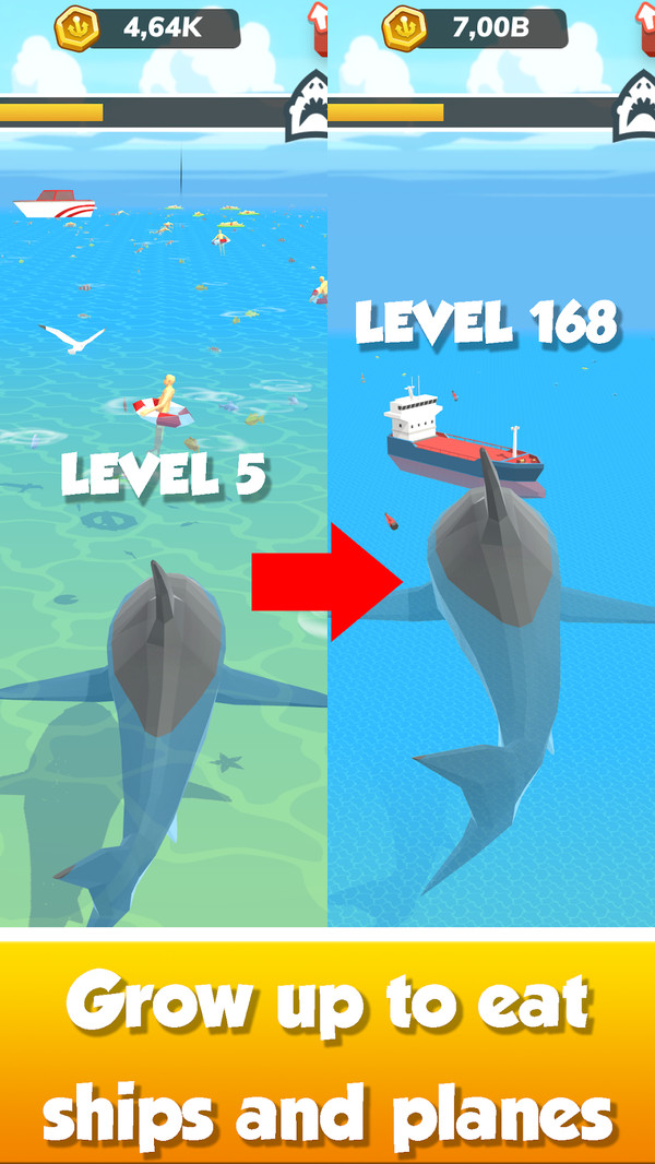 鲨鱼世界生存模拟游戏中文版图1: