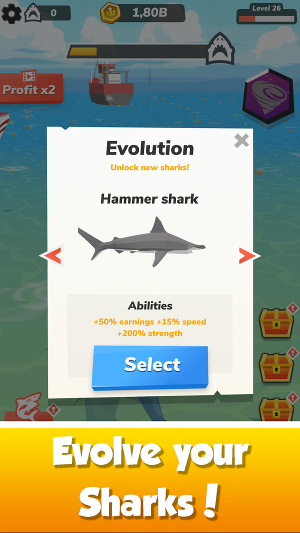 鲨鱼世界生存模拟游戏中文版图2: