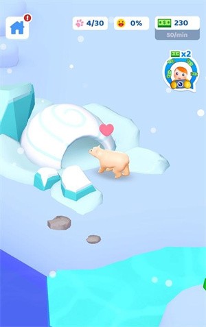冰雪动物救助大亨游戏免费版图1: