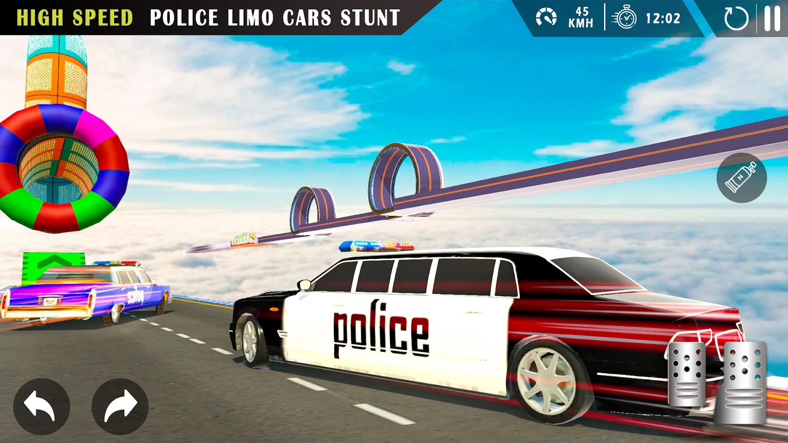 超长豪华警车赛车游戏官方版图片2