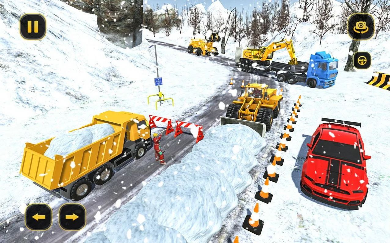 扫雪驾驶模拟游戏安卓版图片1