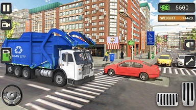 模拟垃圾回收车游戏手机版图1: