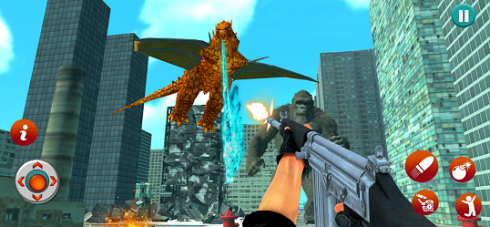 愤怒的怪兽城破坏游戏手机版图3: