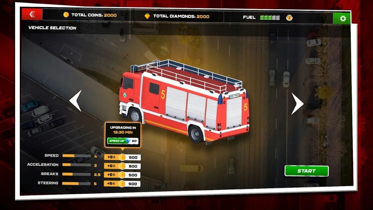 死亡公路驾驶模拟游戏安卓版（Rescue Lane Simulator）图1:
