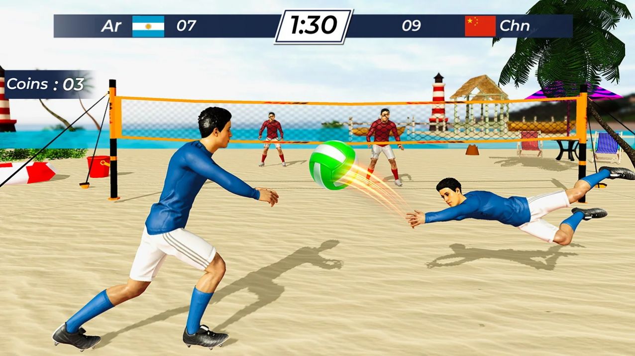 沙滩排球大作战游戏手机版（Volley Ball 2022）图2: