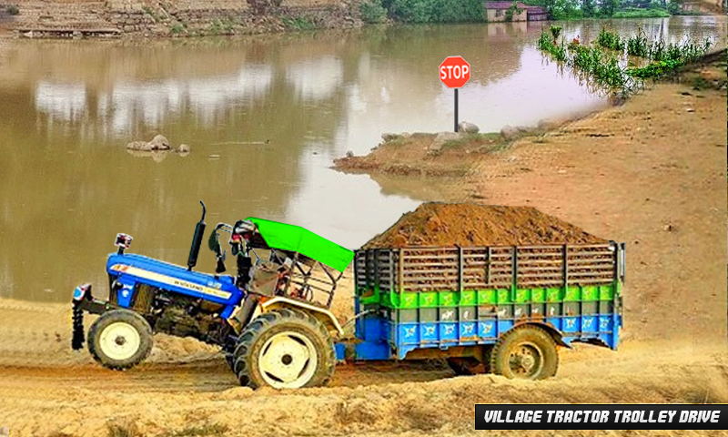 农用拖拉机耕作模拟驾驶游戏中文版图1: