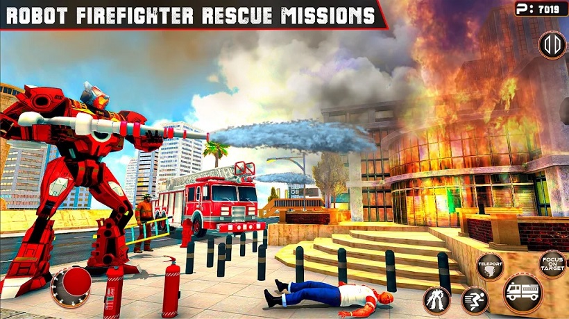 应急消防机器人3D游戏图3