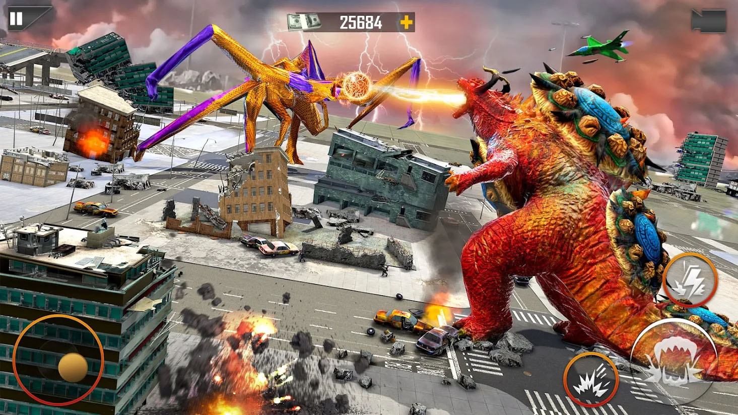 大猩猩恐龙袭击游戏安卓版（Gorilla Dinosaur Attack）图2: