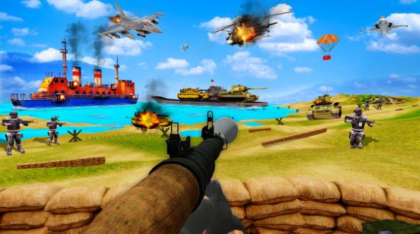 血战海滩登陆游戏安卓版图片1
