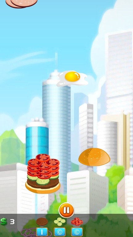 空中食物叠叠乐游戏安卓版图片1