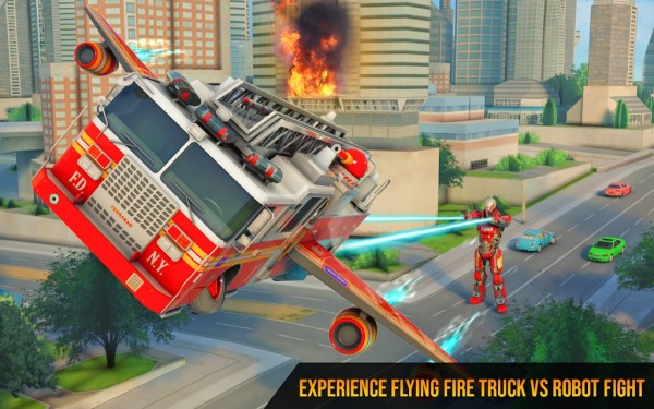消防员卡车变形游戏中文版图片1