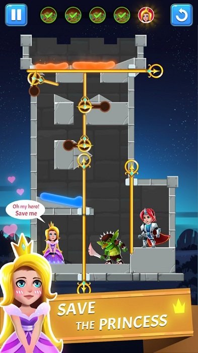 闯入城堡拯救公主游戏图2
