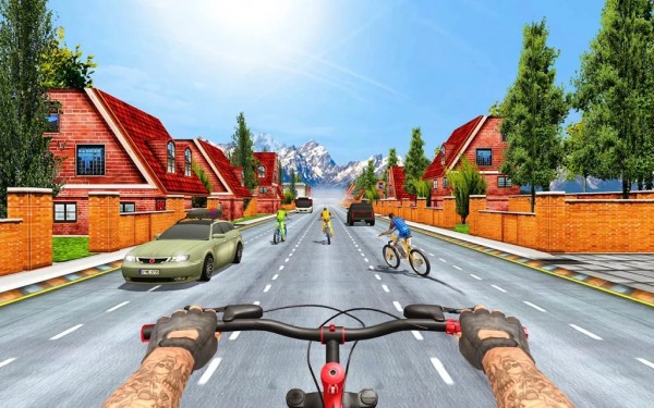 炫酷自信车赛车手3D游戏安卓版图3: