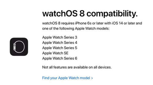 苹果watchOS 8.0.1正式版官方安装包图片1