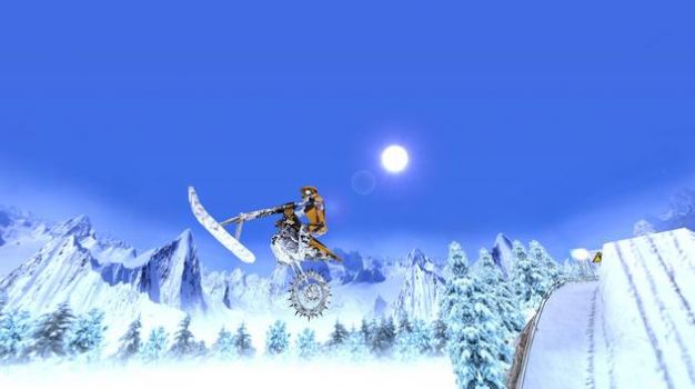 雪地极限自行车安卓版游戏图3: