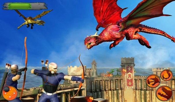 飞龙战斗模拟器城市攻击游戏中文版图片1