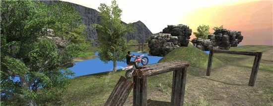 摩托车斜坡疯狂特技游戏安卓版图3: