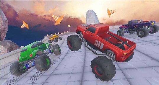 越野怪物卡车赛车游戏2022最新版图1: