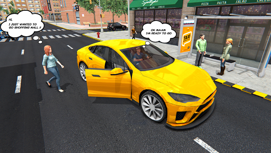 高峰时间黄色出租车游戏手机版图1: