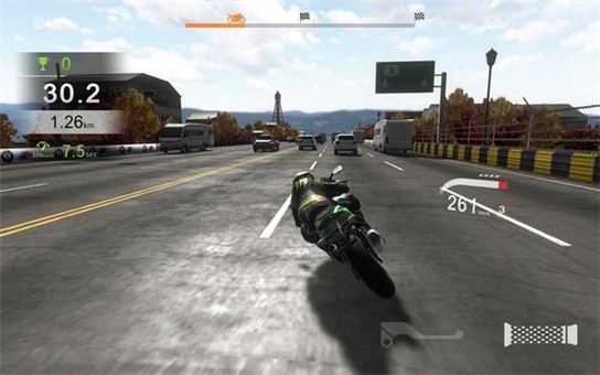 真正的摩托车交通游戏中文版图片1