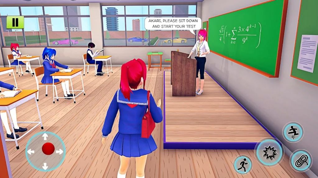动漫高中女生模拟器3D游戏中文版图3: