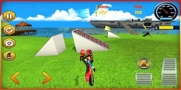 越野摩托车岛屿跳跃游戏安卓版图2: