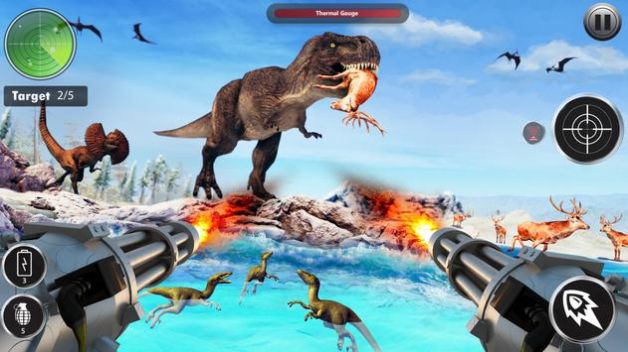 野生恐龙狩猎3D游戏安卓版图3: