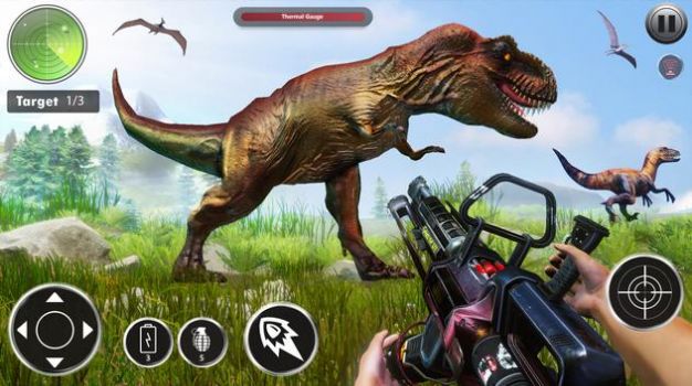 野生恐龙狩猎3D游戏安卓版图片2